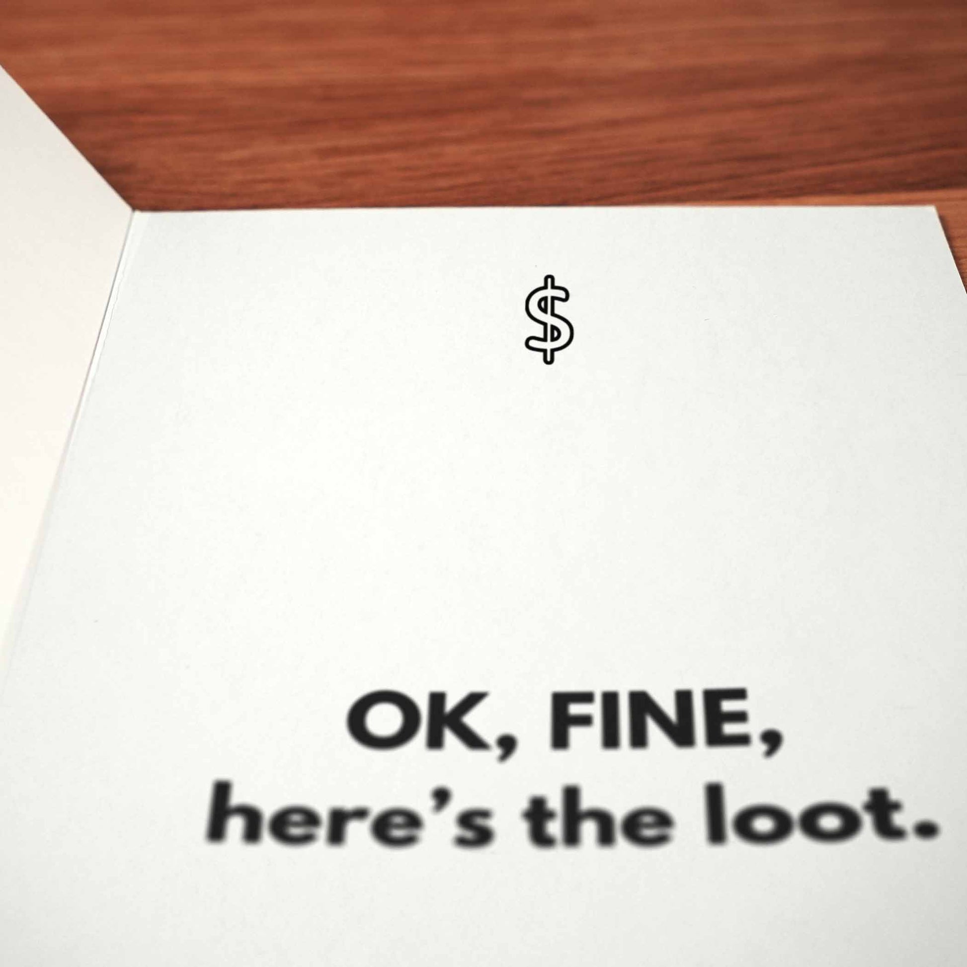 Whole Birthday Card Thing Card - Minimalist Studio