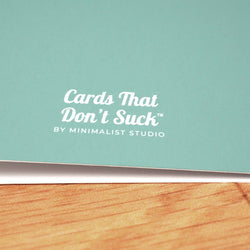The Best Medicine Card - Minimalist Studio