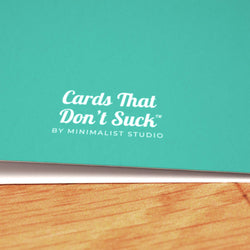 Always Be Older Birthday Card - Minimalist Studio