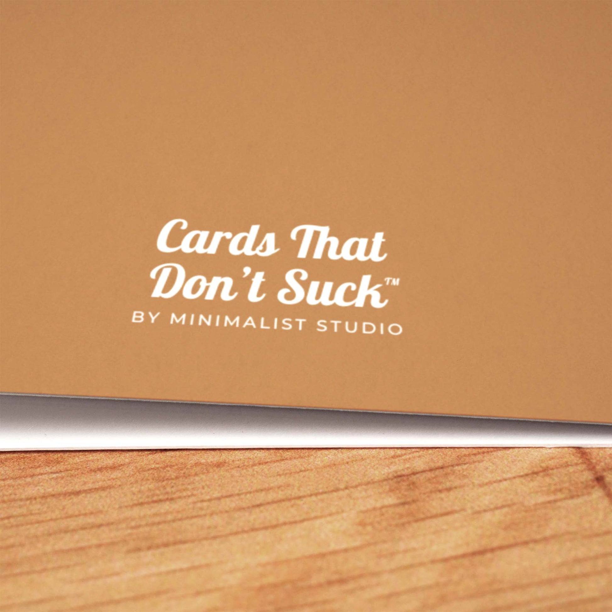 Life on Hard Mode Card - Minimalist Studio