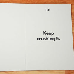 Life on Hard Mode Card - Minimalist Studio