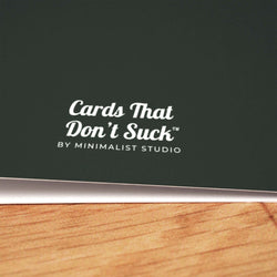 Majestic Son of a Bitch Birthday Card - Minimalist Studio