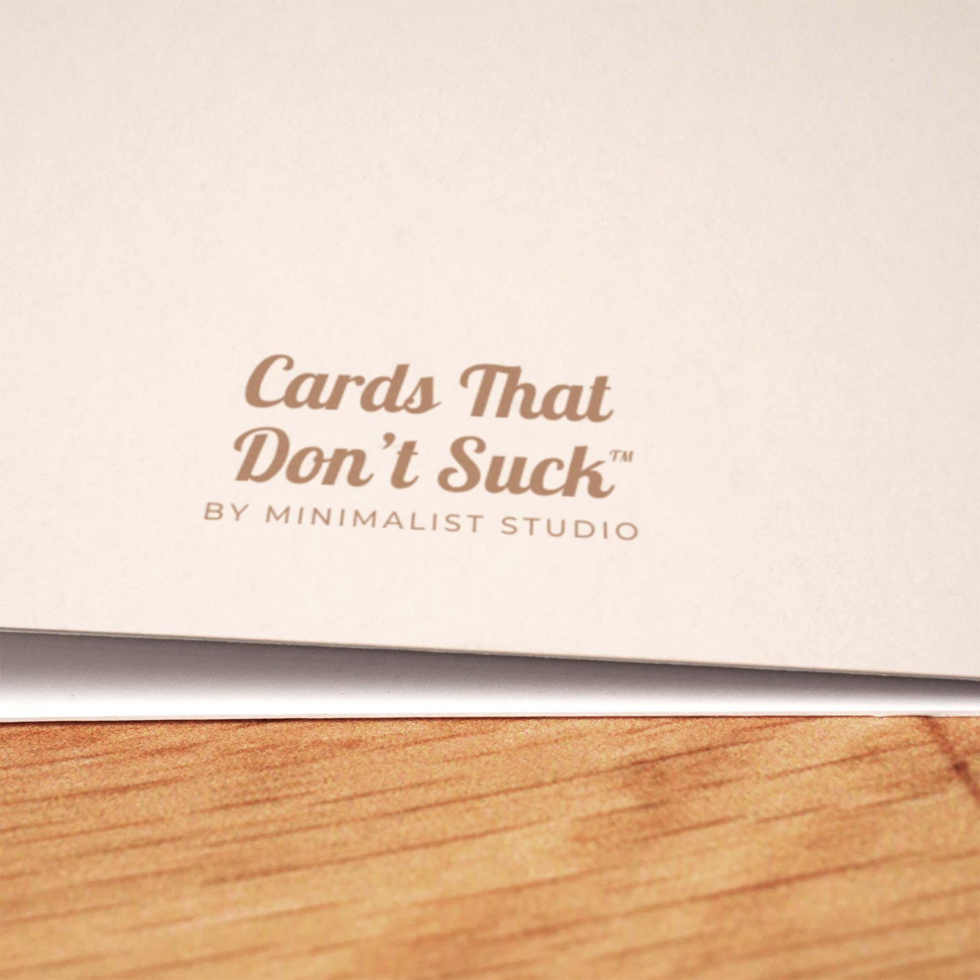 Mom More Meaningful Card - Minimalist Studio
