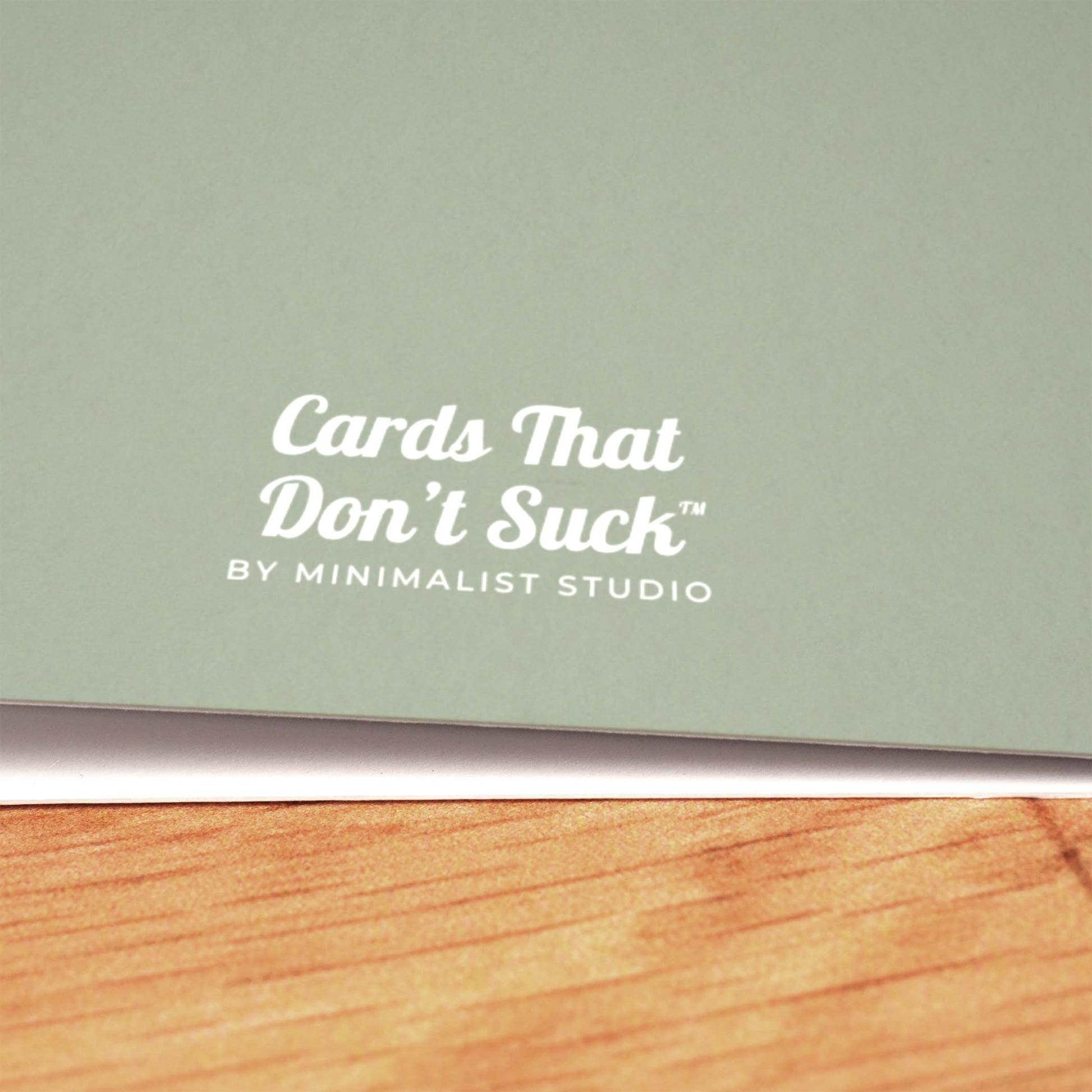 Non-Linear Success Card - Minimalist Studio