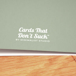 Non-Linear Success Card - Minimalist Studio
