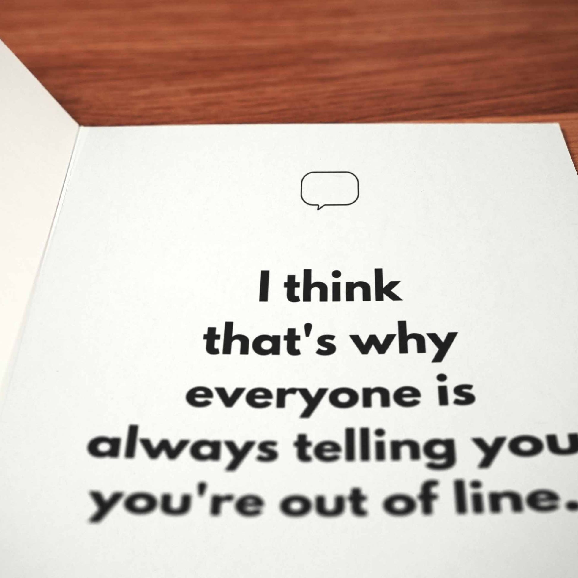 Non-Linear Success Card - Minimalist Studio
