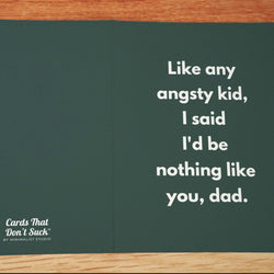 Nothing Like You Dad Card - Minimalist Studio