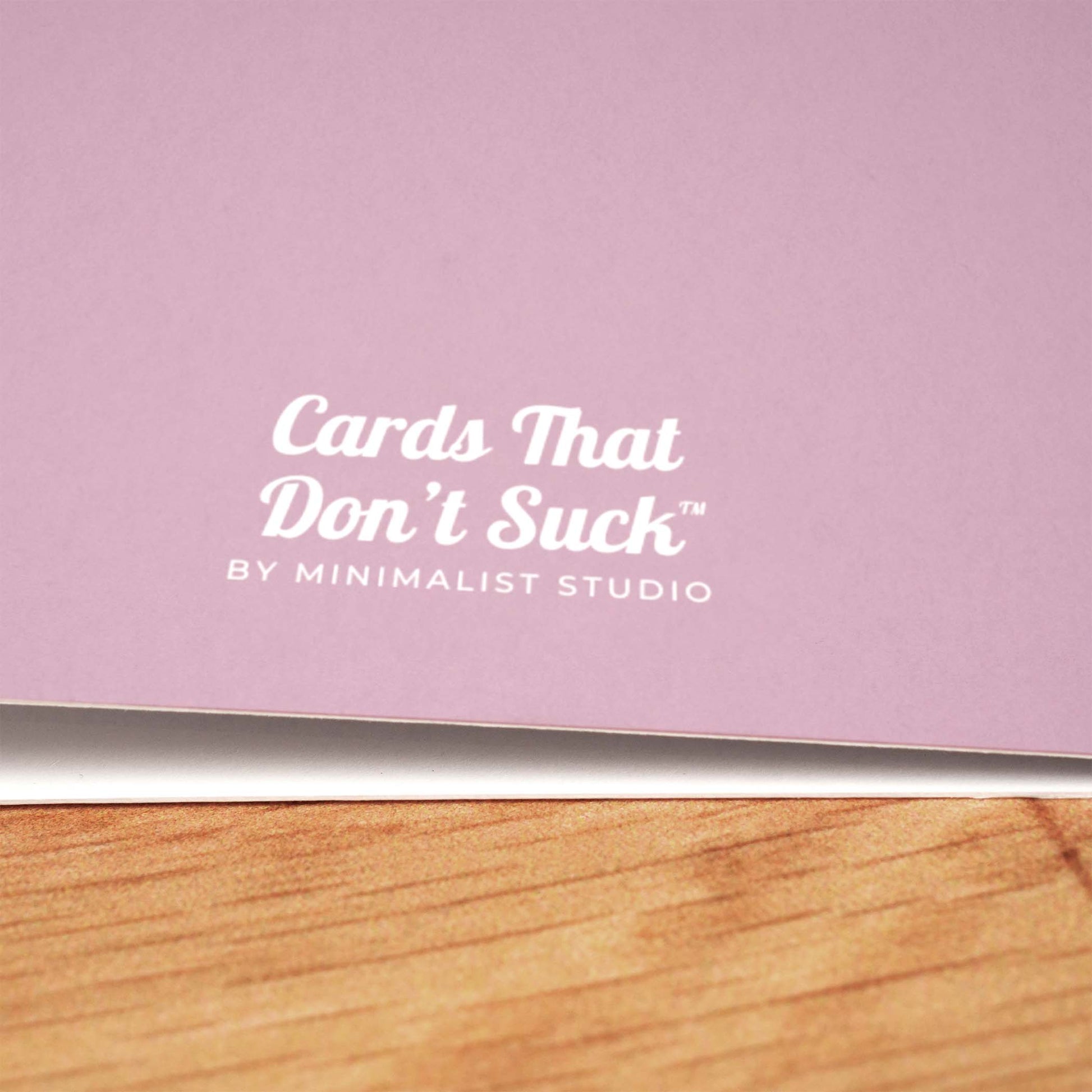 You're the Cheesiest Card - Minimalist Studio