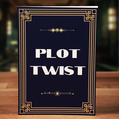 Plot Twist Card - Minimalist Studio