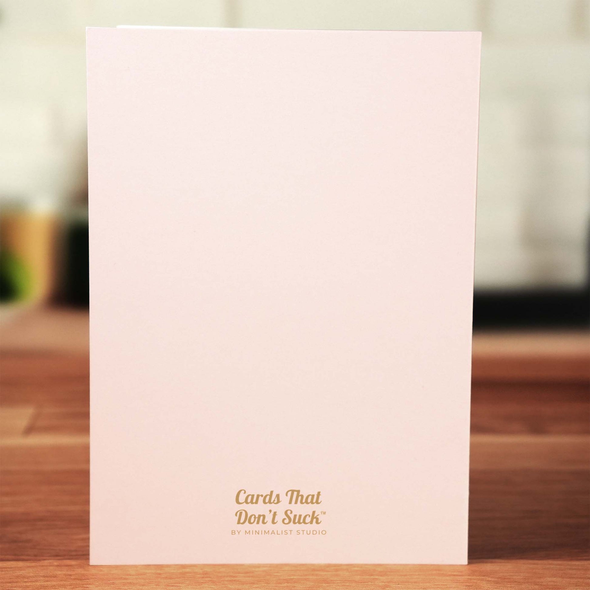 He Put a Ring On It Engagement Card - Minimalist Studio