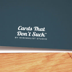Quarter-Life Crisis Birthday Card - Minimalist Studio