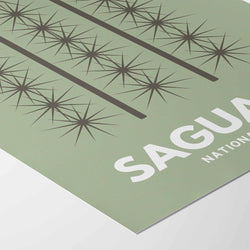 Saguaro National Park Art Print - Minimalist Studio