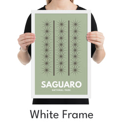 Saguaro National Park Art Print - Minimalist Studio