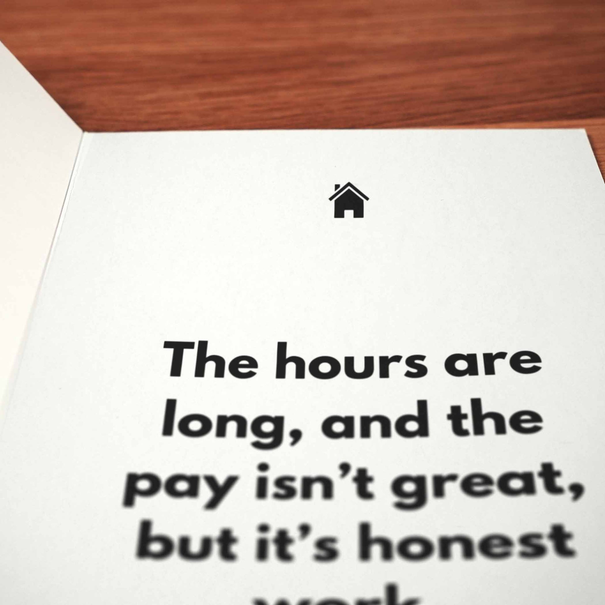 Shitshow Family Engagement Card - Minimalist Studio