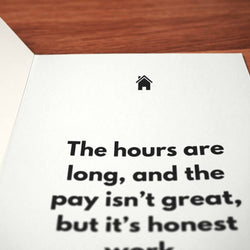 Shitshow Family Engagement Card - Minimalist Studio