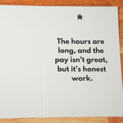 Shitshow Family Engagement Card - Minimalist Studio