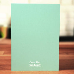 Holy Shit So Excited Card - Minimalist Studio