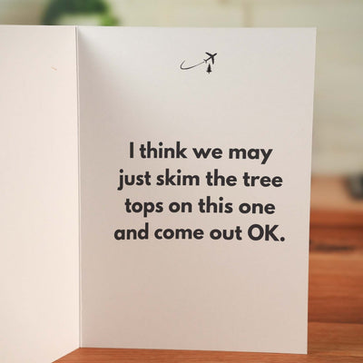 Thanks Toughing This Out Card - Minimalist Studio