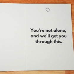 This Is So Fucked Sympathy Card - Minimalist Studio