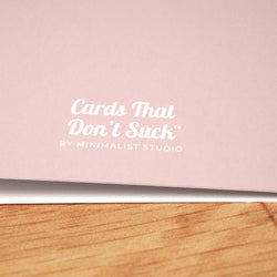 Walking Down the Aisle Wedding Card - Minimalist Studio