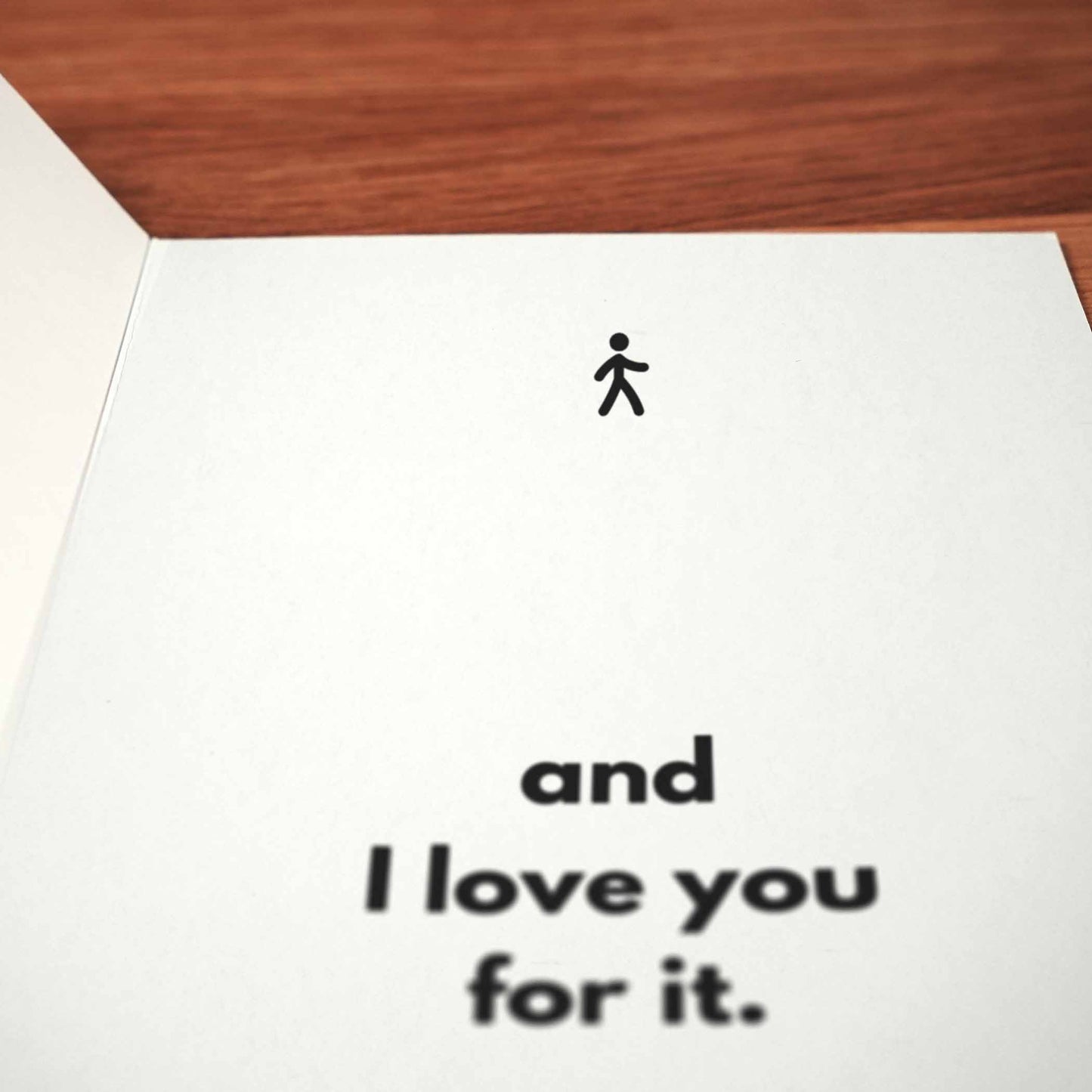 Walking Mood Card - Minimalist Studio