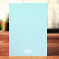 Well-Adjusted Child Card - Minimalist Studio