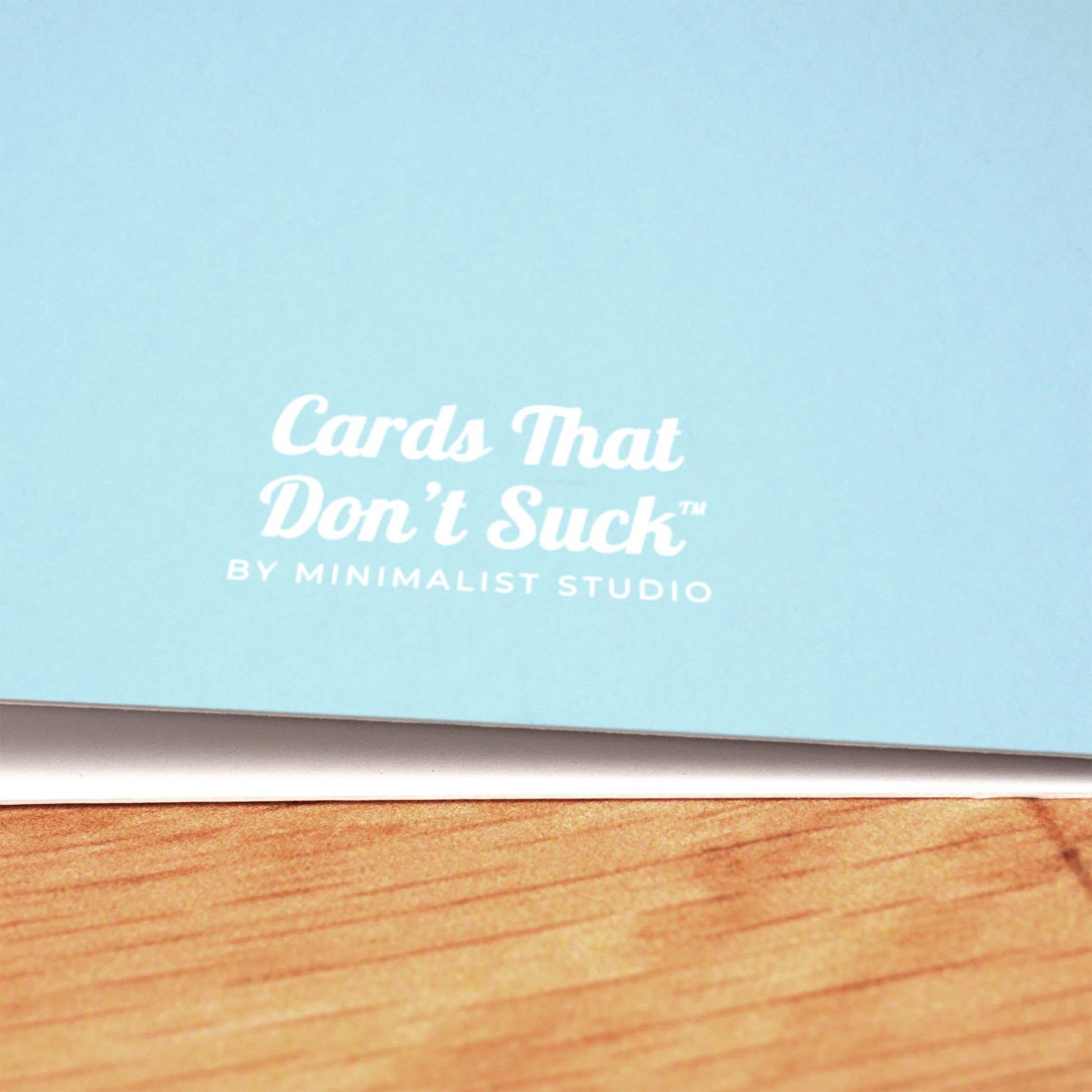 Well-Adjusted Child Card - Minimalist Studio