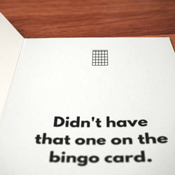 What the Actual Fuck Sympathy Card - Minimalist Studio